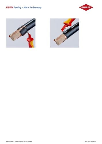 nóż do ściągania izolacji ze stopką prowadzącą 180mm - kn 98 55 sb na Arena.pl