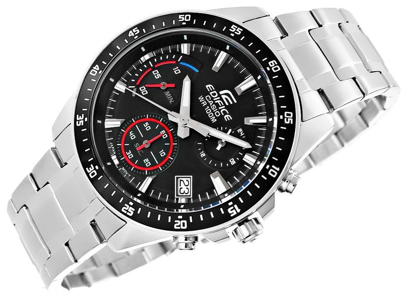 zegarek męski casio edifice efv-540d-1avuef + box zdjęcie 3