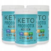 3x KETO PROBIOTIX PROBIOTYK - Suplement diety wspomagający odchudzanie 120g
