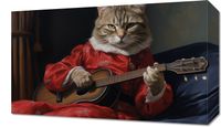 Obraz 50x30cm Melodia Kociej Łapy