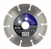 Tarcza diamentowa do szlifierek kątowych Atlas Uni 125mm 22,23mm