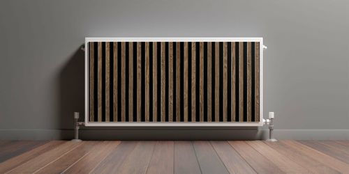 OSŁONA Magnetyczna Na Grzejnik LAMELE 3D Imitacja Drewna 110cm x 60cm na Arena.pl