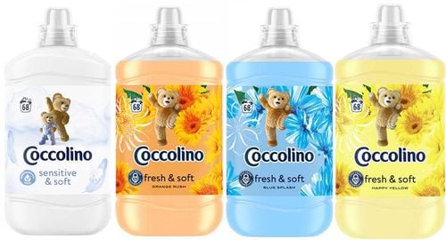 zestaw 4 płynów coccolino core mix 4 x 1700ml na Arena.pl