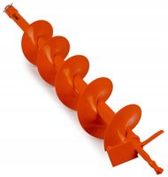 WIERTŁO DO ŚWIDRA ZIEMI WIERTNICY SPALINOWEJ ŚREDNICA 100 MM 10 CM MOCNE