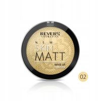 revers new skin matt puder prasowany matujący 02, 9 g