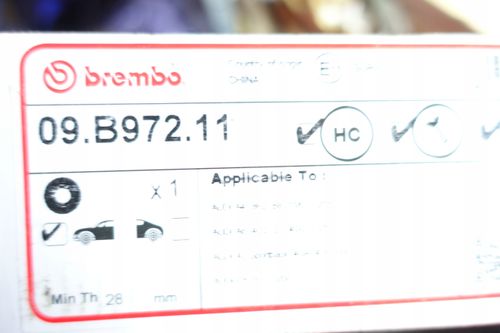 TARCZA HAM PRZOD 320X30 V BREMBO na Arena.pl