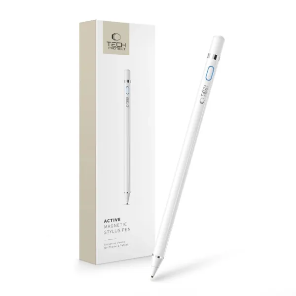 Rysik Tech-Protect Active Stylus aktywny - biały zdjęcie 1