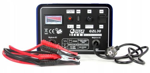 PROSTOWNIK Z FUNKCJĄ SZYBKIEGO ŁADOWANIA 30-250 Ah DO AKUMULUATORÓW AUTA na Arena.pl