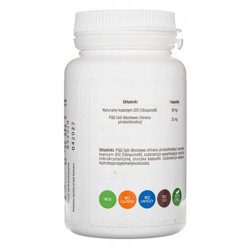 Aliness PQQ MGCPQQ 20 mg koenzym Q10 50 mg 60 kaps na Arena.pl
