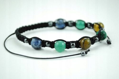 Bransoletka makrama znak zodiaku BYK zodiak na Arena.pl