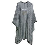 WAHL Peleryna FRYZJERSKIA BARBER czarna w białe pasy, 5 STARS SERIES