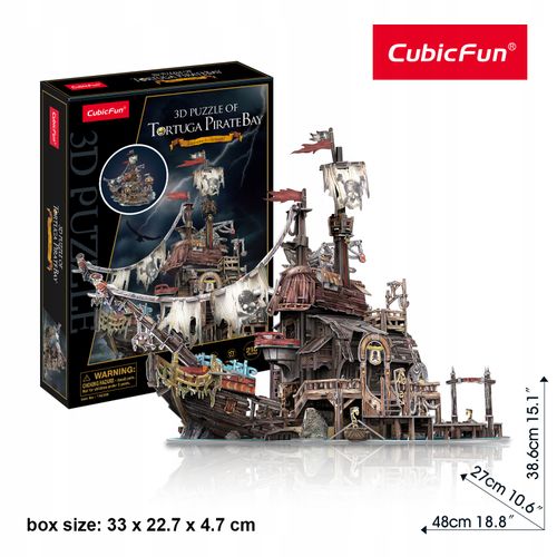Cubic Fun Puzzle 3D Zatoka Piratów 0394 na Arena.pl