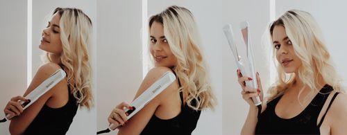 PROSTOWNICA LOKÓWKA DO WŁOSÓW 2w1ceramiczna LOVINE na Arena.pl