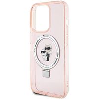 Karl Lagerfeld KLHMP15XHMRSKCP iPhone 15 Pro Max 6.7" różowy/pink hardcase
