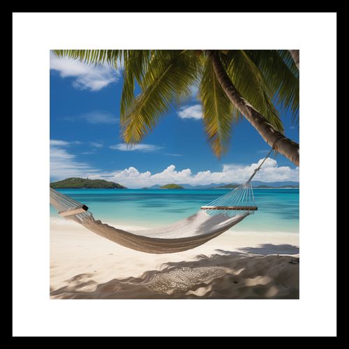Plakat 30x30cm Rajska Ucieczka na Arena.pl