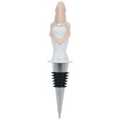 bride bottle stopper   flesh