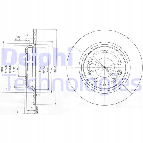 TARCZA HAM TYL 280X10 P na Arena.pl