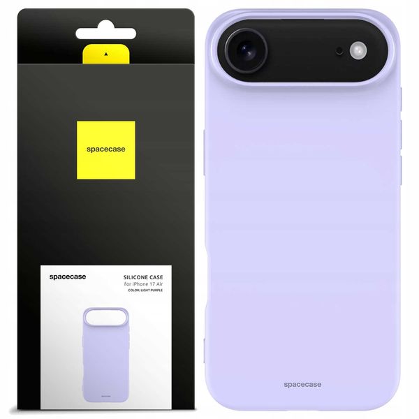 Spacecase Silicone Case 3.0 Iphone 17 Air Light Purple zdjęcie 1
