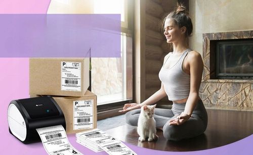 Phomemo drukarka termiczna etykiet wysyłkowych D520-BT Bluetooth USB na Arena.pl