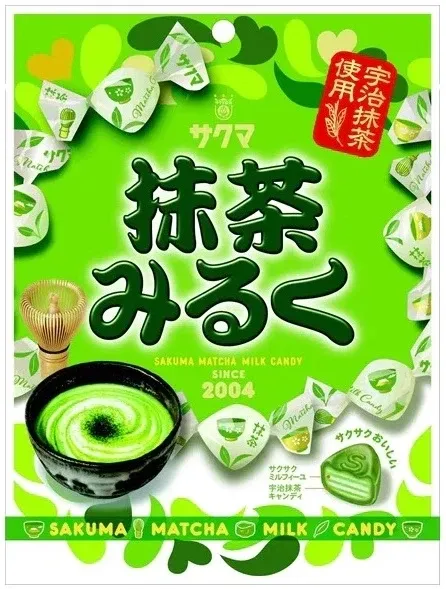 Cukierki matcha latte Milk Candy 58g - Sakuma zdjęcie 1