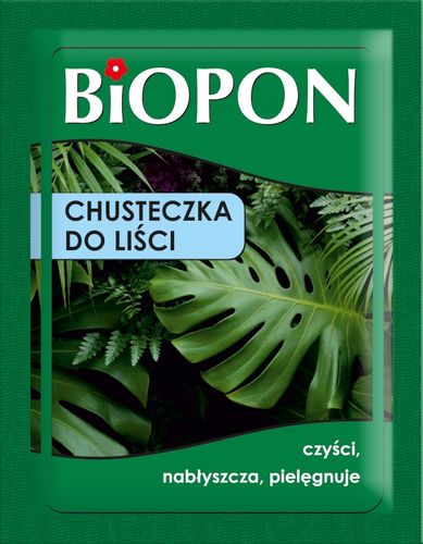 Chusteczka pielęgnująca do liści - 15 sztuk Ściereczka do roślin na Arena.pl