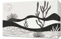 Obraz 60x40cm Ogród przy Nocy