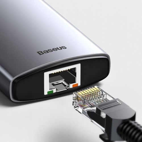 Hub 8w1 Baseus USB-C do USB 3.0 HDMI USB-C PD RJ45 Rozdzielacz Adapter na Arena.pl
