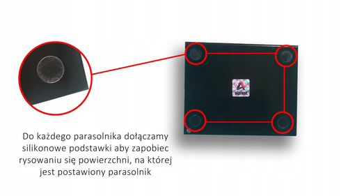PARASOLNIK | STOJAK NA PARASOLE | DESIGN na Arena.pl