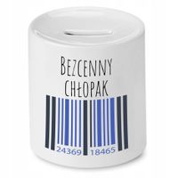 Skarbonka Dla Chłopaka Bezcenny Chłopak Prezent Z Nadrukiem Ze Zdjęciem