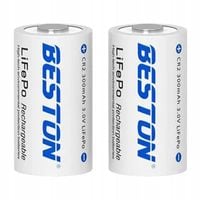 2x CR2 3V LiFePO4 300mah akumulatorek bateria 15270 CR2 5046LC EL1CR2 DLCR2