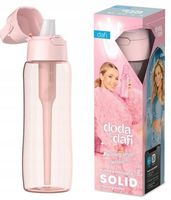 DAFI SOLID Butelka filtrująca wodę z wkładem filtr DODA Baby Pink 0,7