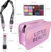 TOREBKA DLA DZIEWCZYNKI KUFEREK KOSMETYKÓW MAKEUP MAKIJAŻU MANICURE ZESTAW