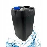 KANISTER NA PALIWO OLEJ WODĘ PITNĄ CZARNY 30L ZBIORNIK POJEMNIK BANIAK UN