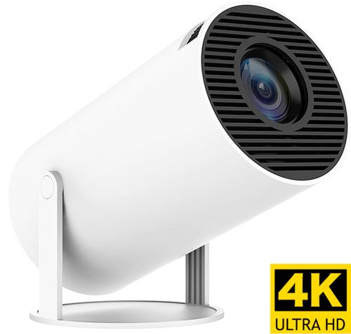 Rzutnik Projektor 2025 NOWY FULL HD 4K WiFi Pilot Android TV HY300 PLUS LED na Arena.pl