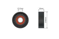 ROLKA NAPINACZA PASKA VW NEW BEETLE 2005 2006 2007 2008 2009 2010