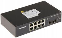 SWITCH POE DS-3T0510HP-E/HS 8-PORTOWY SFP Hikvision