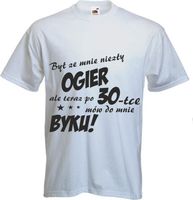 Koszulka PREZENT na URODZINY 18 20 30 40 50 60 70