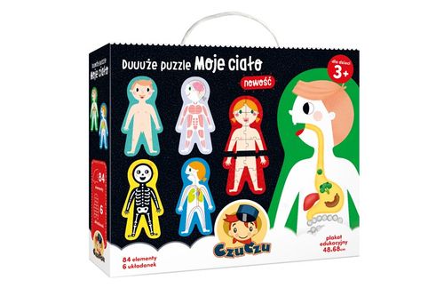 Puzzle Duuuże - Moje Ciało na Arena.pl
