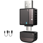 Bezprzewodowy Adapter Apple CarPlay Mini Moduł Bluetooth 5.0 WiFi 5GHz