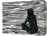 Obraz 50x40cm Złożone Fluidalne Linie