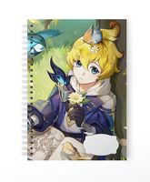 Zeszyt A5 100 stron w kratkę Genshin Impact - Mika