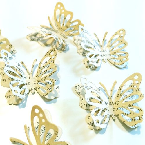 Scrap dekoracja - motyl 3D - 10 szt. na Arena.pl