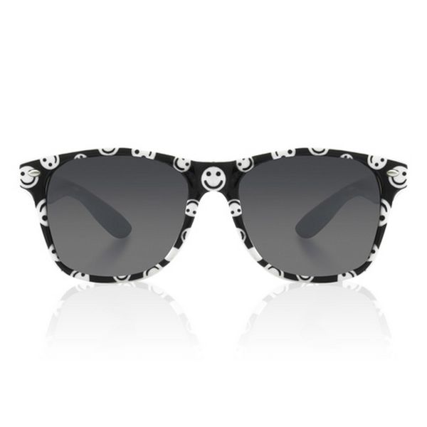 Okulary wayfarery NERDY kujonki - SMILE zdjęcie 1