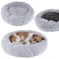 Legowisko dla Psa Kota Posłanie Shaggy Miękka Poduszka 60 cm