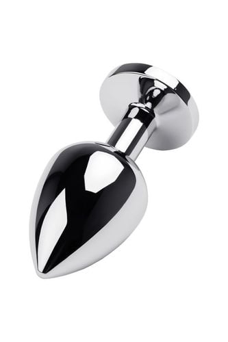 silver anal plug with gem, red na Arena.pl