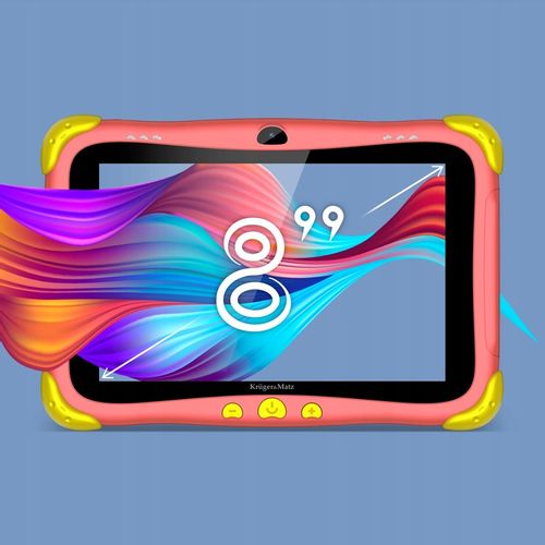 Tablet dla dzieci edukacyjny Kruger&Matz 8" FUN 808 3/32GB WiFi Android 13 na Arena.pl