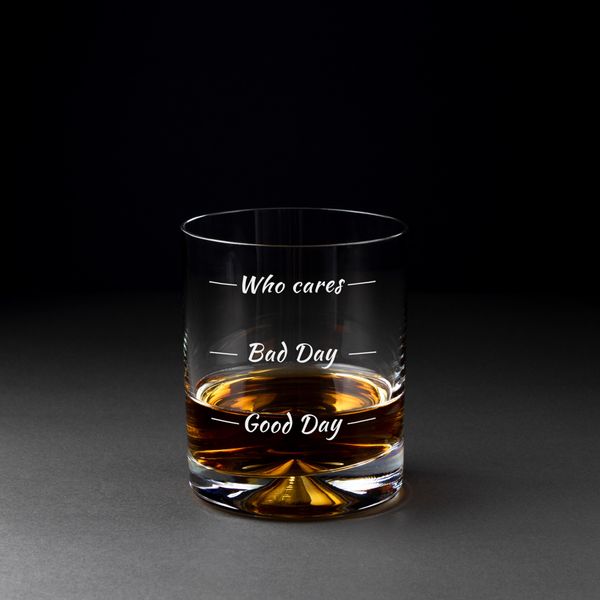 Szklanka do whisky Who cares zdjęcie 5