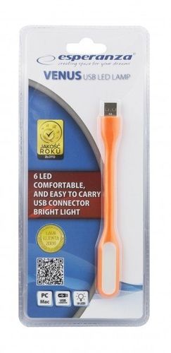 Esperanza Lampka led do notebooka USB pomarańczowa na Arena.pl