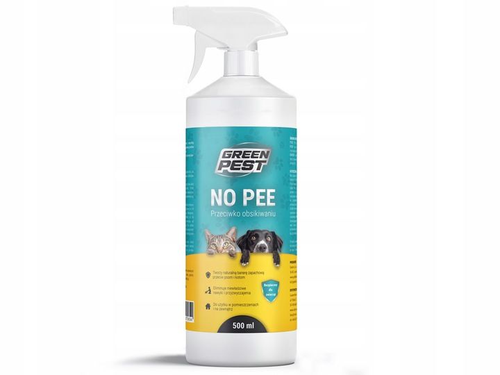 ŚRODEK NO PEE PRZECIW OBSIKIWANIU PSÓW I KOTÓW SPRAY NA PSY KOTY 500ML zdjęcie 2