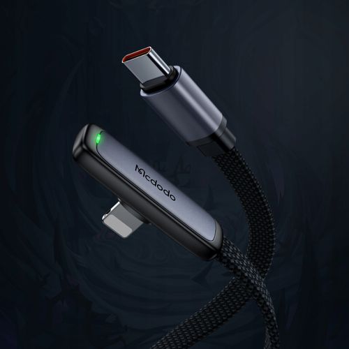 mcdodo kabel kątowy usb-c lightning płaski 36w do iphone 12 13 14 na Arena.pl